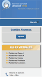 Mobile Screenshot of lenguasvivas.net